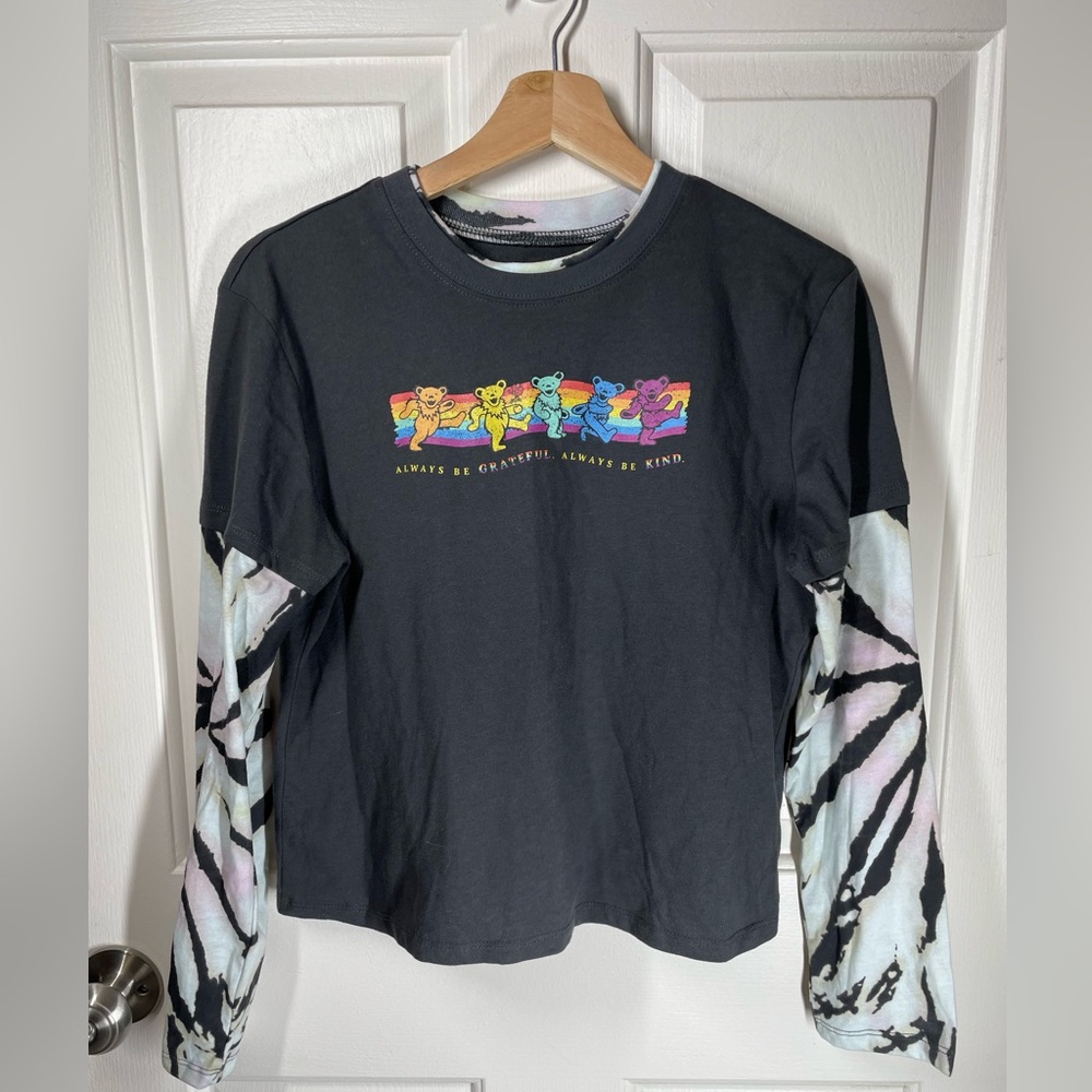 Greatful Dead Long Sleeve T Shirt Sz S
